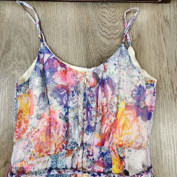 Charlie Jade 100% Silk Maxi Dress size XS - Picture 4 of 7